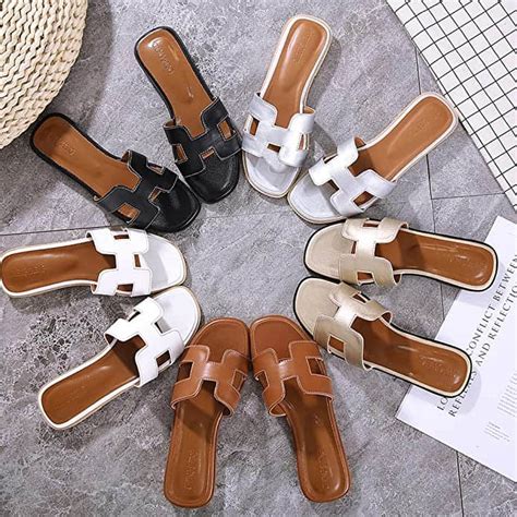 hermes chunky sandal dupe|hermes oran sandals look alike.